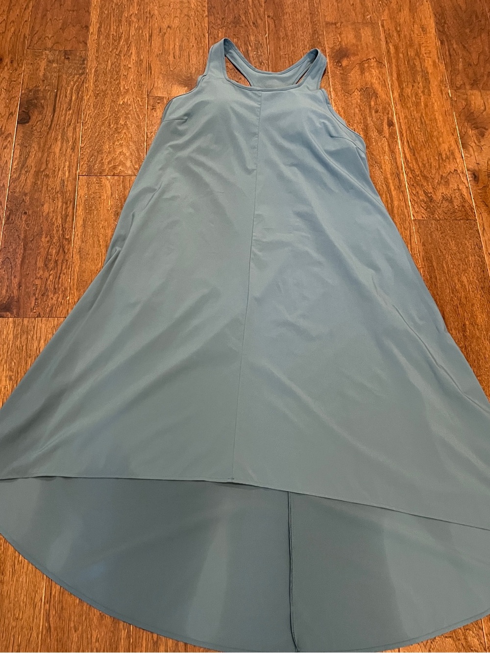 HALARA Dusty Blue High-Low Dress Size L